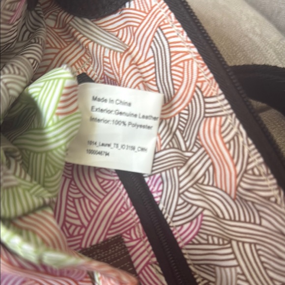 The Sak Black and Tan Crossbody Leather Bag - Picture 3 of 3